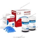 Accu2 Blood Glucometer with Test Strips