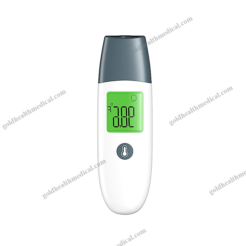 Digital Infrared Thermometer CF Switchable LED for Ear Forehead