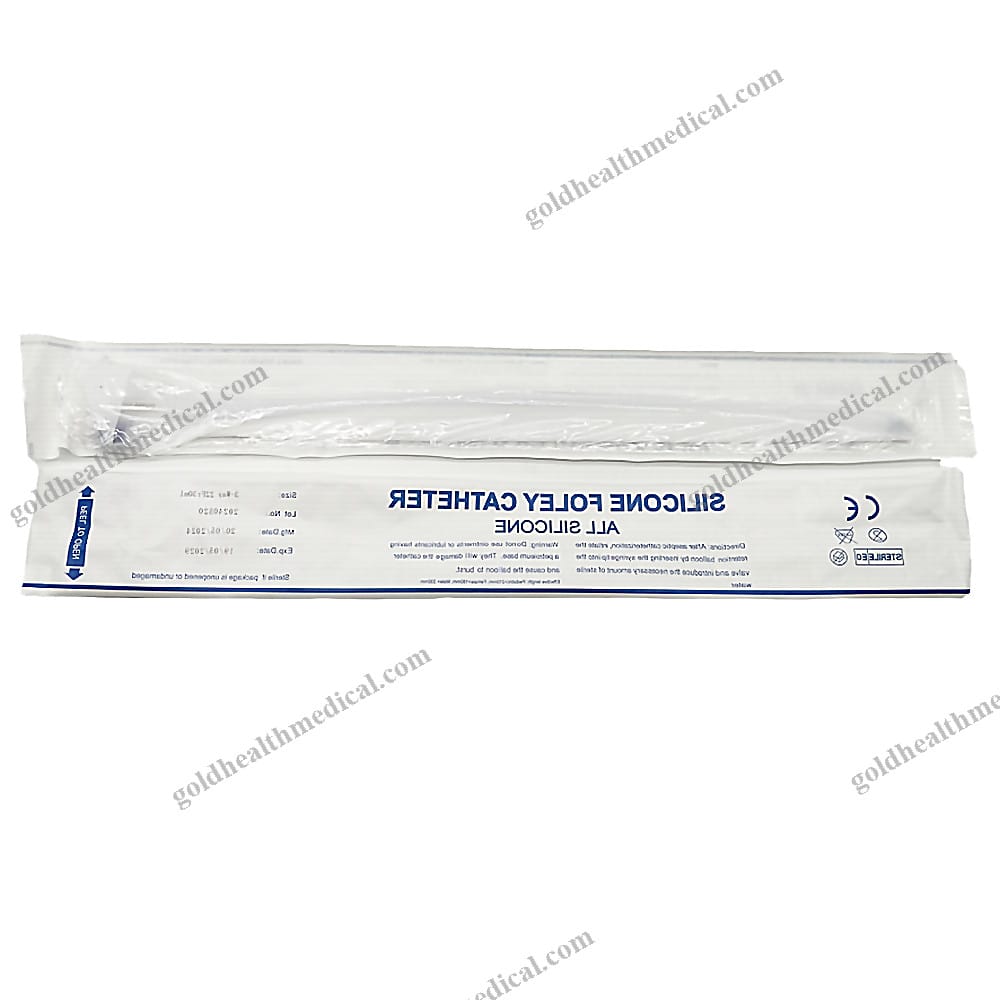 IND1 Premium AllSilicone Foley Catheter with Dufour