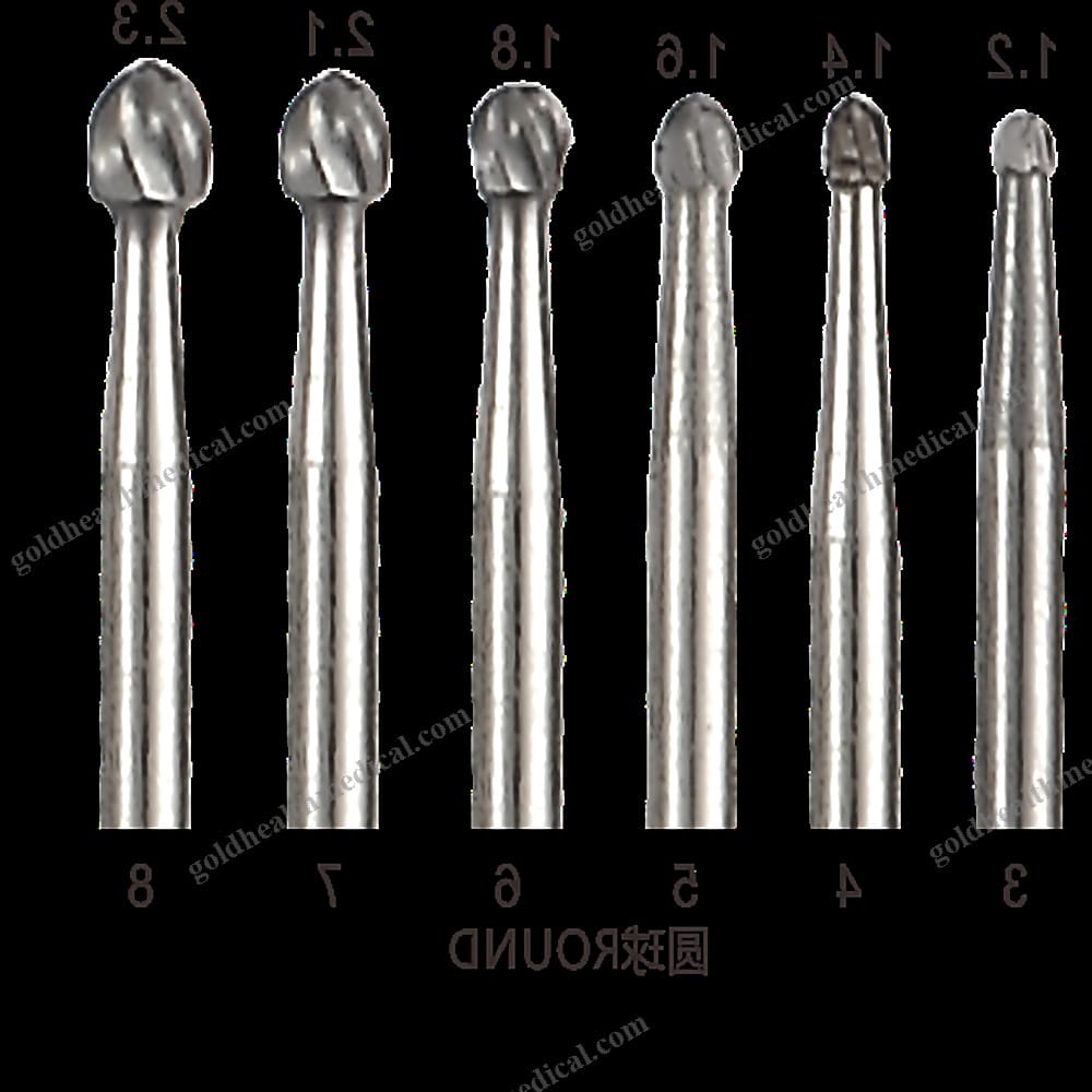 Tungsten Carbide Burs for Dental Cleaning Equipment