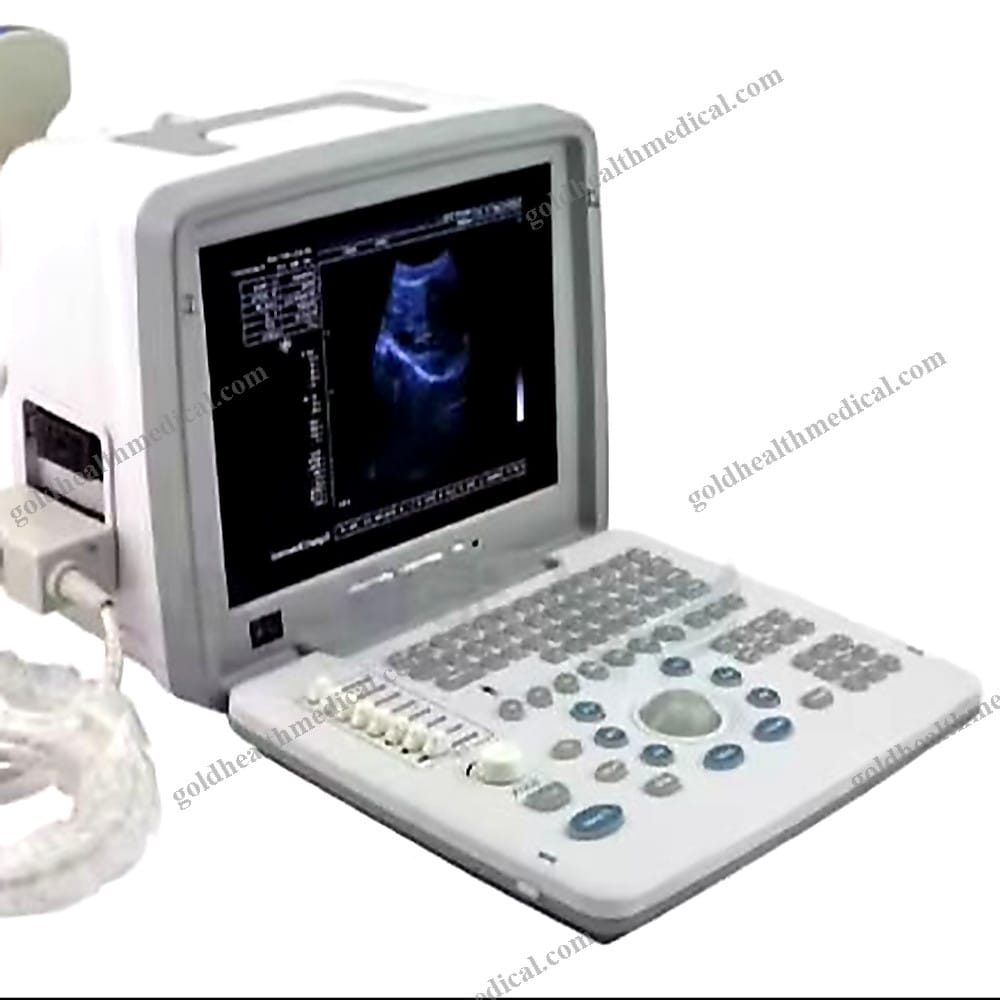 Portable BW Ultrasound Scanner with Convex Linear Transvag