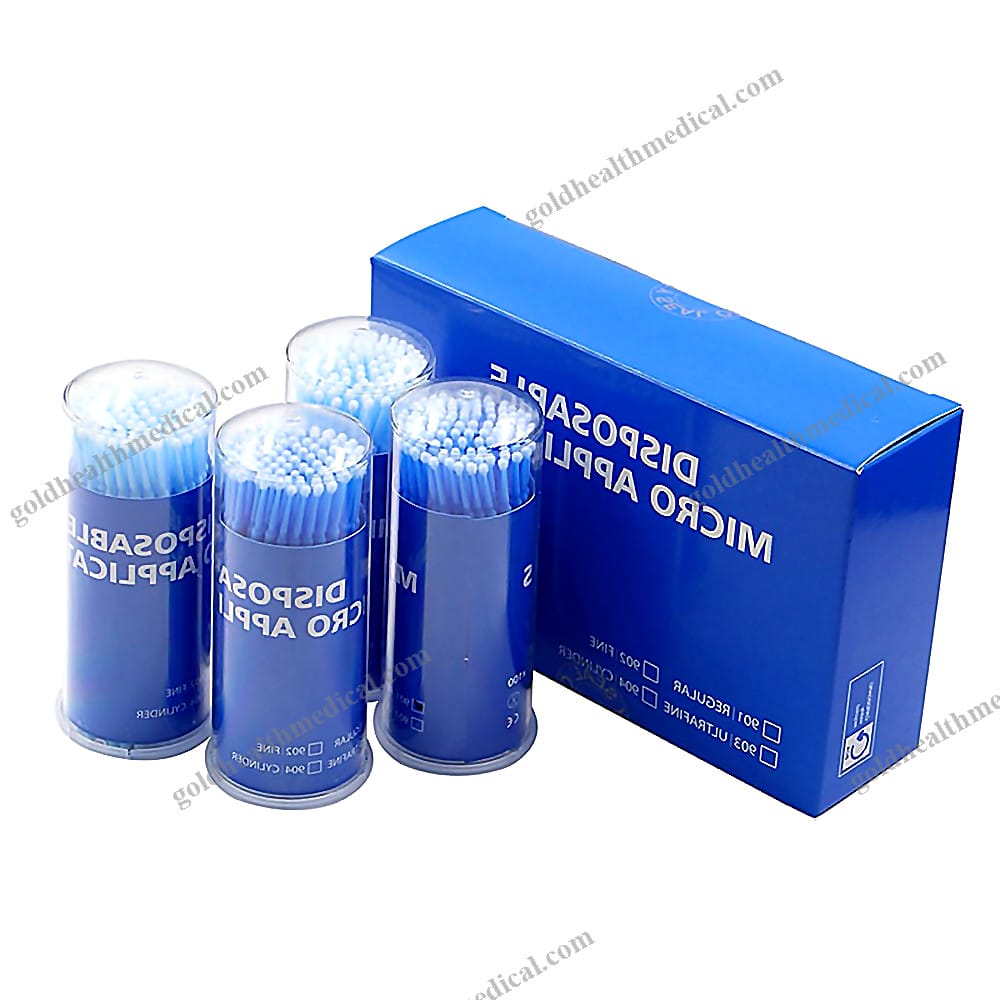 Disposable Microbrush Applicator for Dental Consumables Supplies