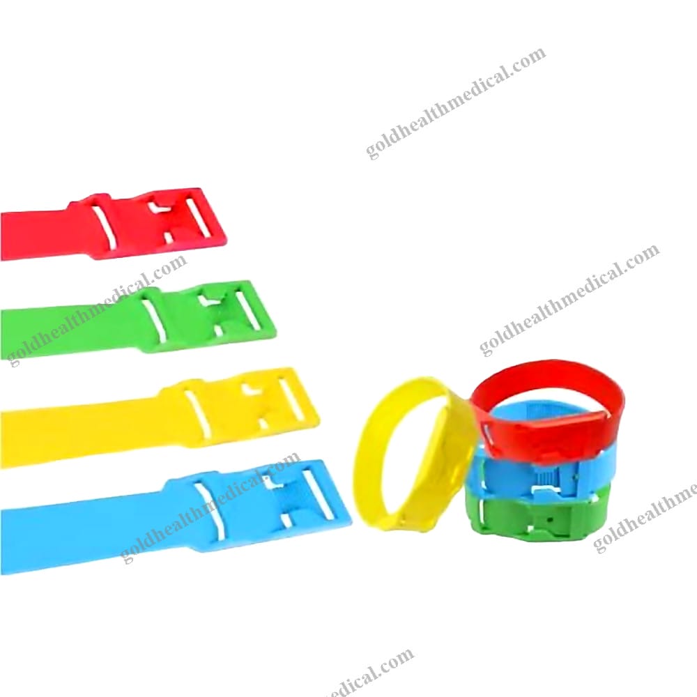 Adjustable Livestock Collar with Numbered Identification Band for Sheep