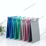 Colorful Aluminum Nursing Clipboard A4 Foldable Storage Board