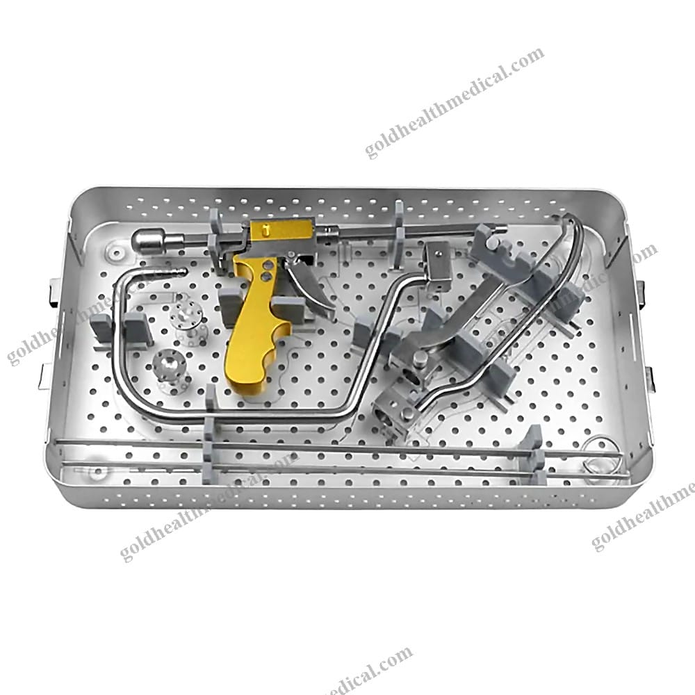 Orthopedic Surgical Instrument Set Collinear Reduction Clamp Thread Guide Pin Trauma