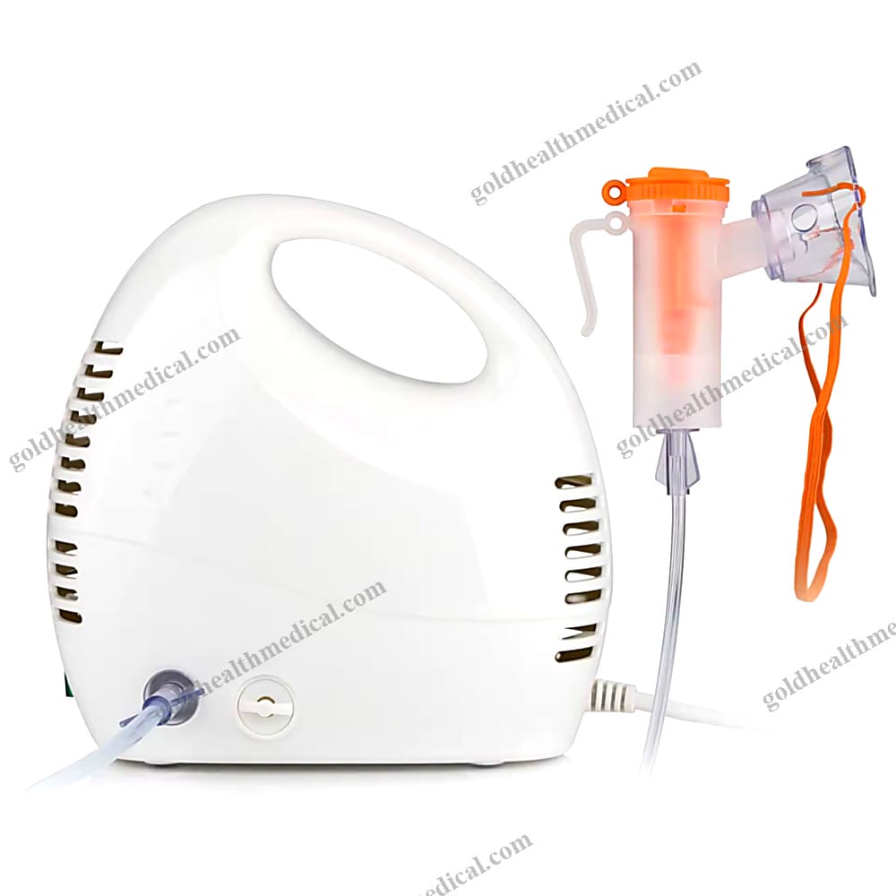 CE ISO Approved Pediatric Piston Compressor Nebulizer Set For Home Use
