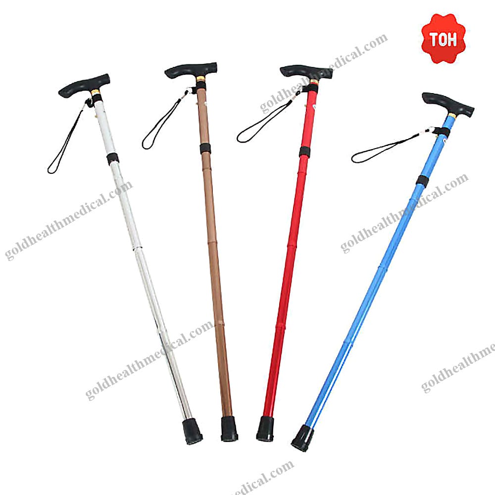 Adjustable Telescopic Walking Stick for Rehabilitation Therapy