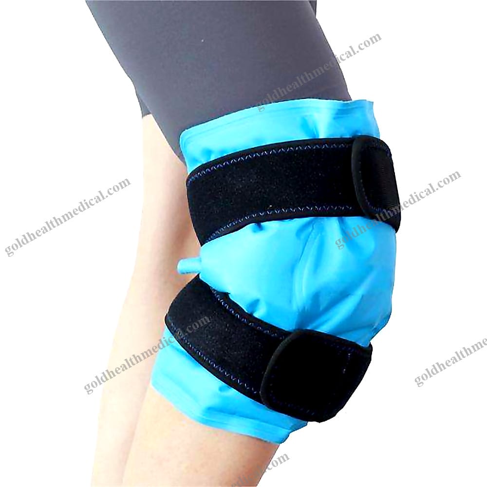 Knee Pain Relief Ice Pack Reusable Gel Wrap for Injuries