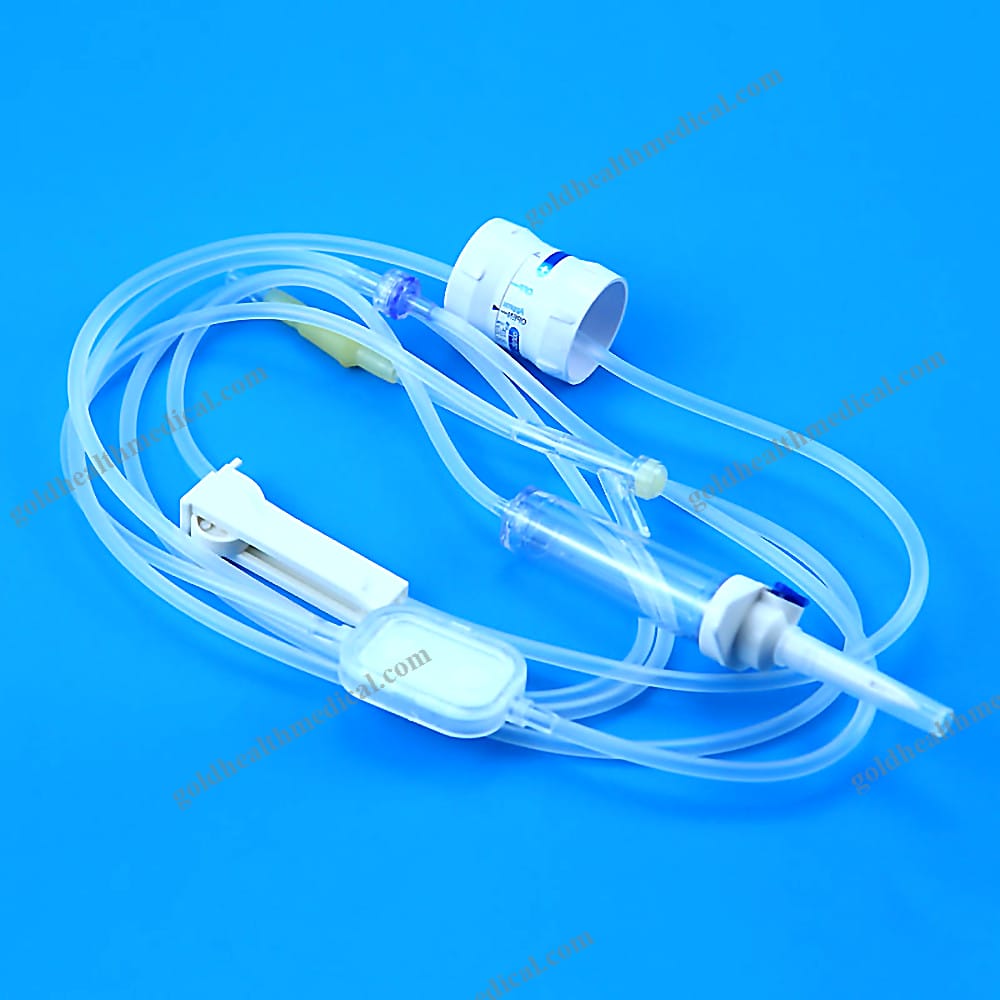 Precision Filter Infusion Set With Safety Needle For Saline Or IV Use