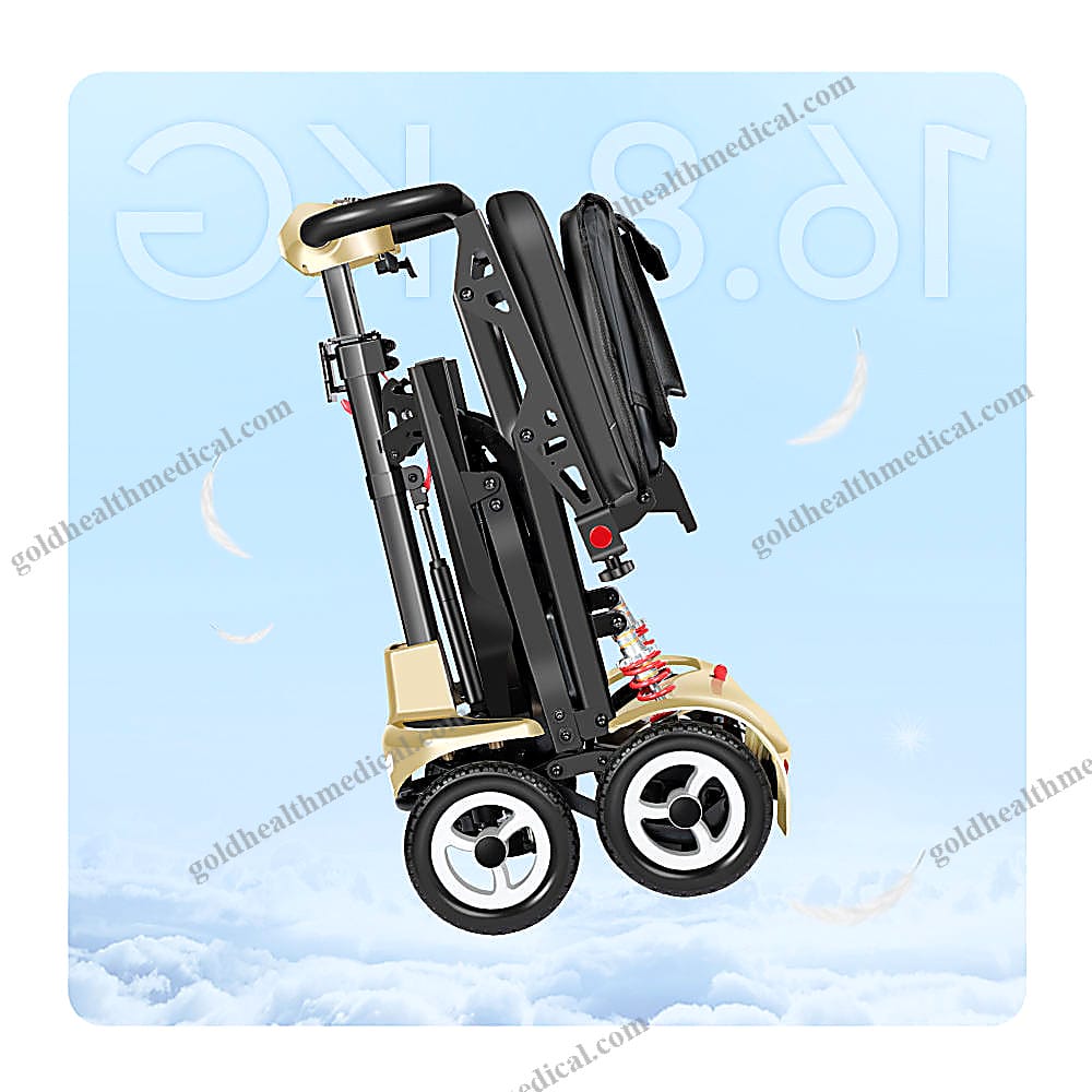 Remote Control Foldable Mobility Scooter for Disabled