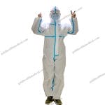 Disposable Surgical Gown with Hood and Boot Covers