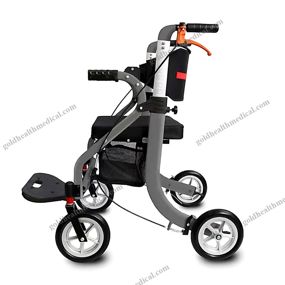 Folding Aluminum Walker for Elderly Disabled Patients