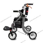 Folding Aluminum Walker for Elderly  Disabled Patients