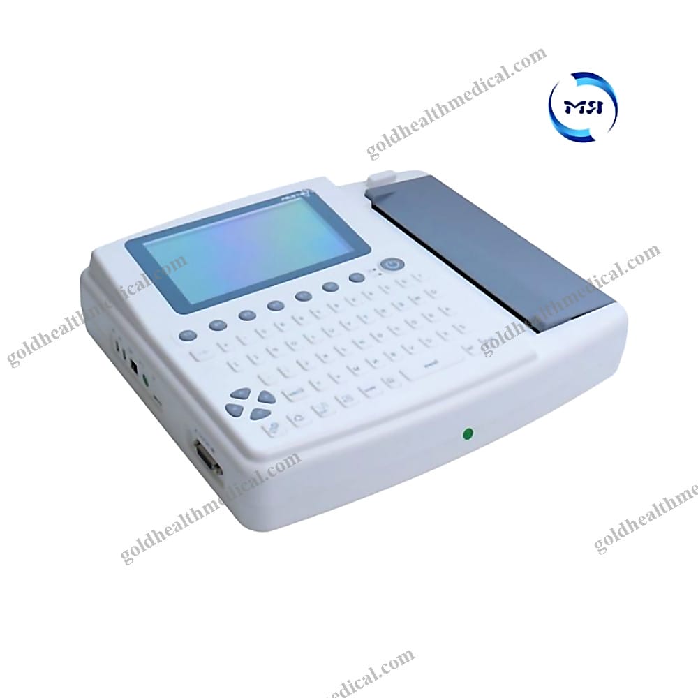 12Channel Digital EKG Machine Portable ECG 12Le