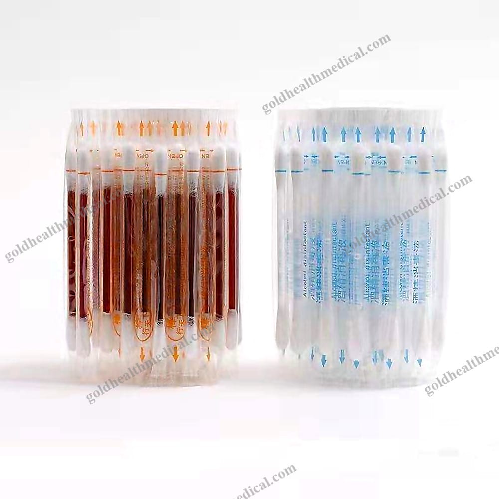Iodophor Sterilization Swabs Pads for Wound