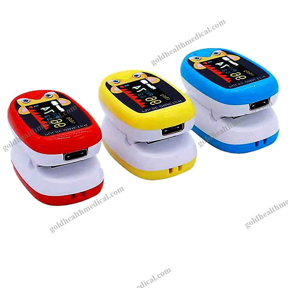 Kids Rechargeable Smart Finger Pulse Oximeter