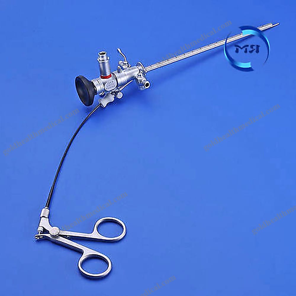 Flexible Urethroscope Cystoscope with Forceps