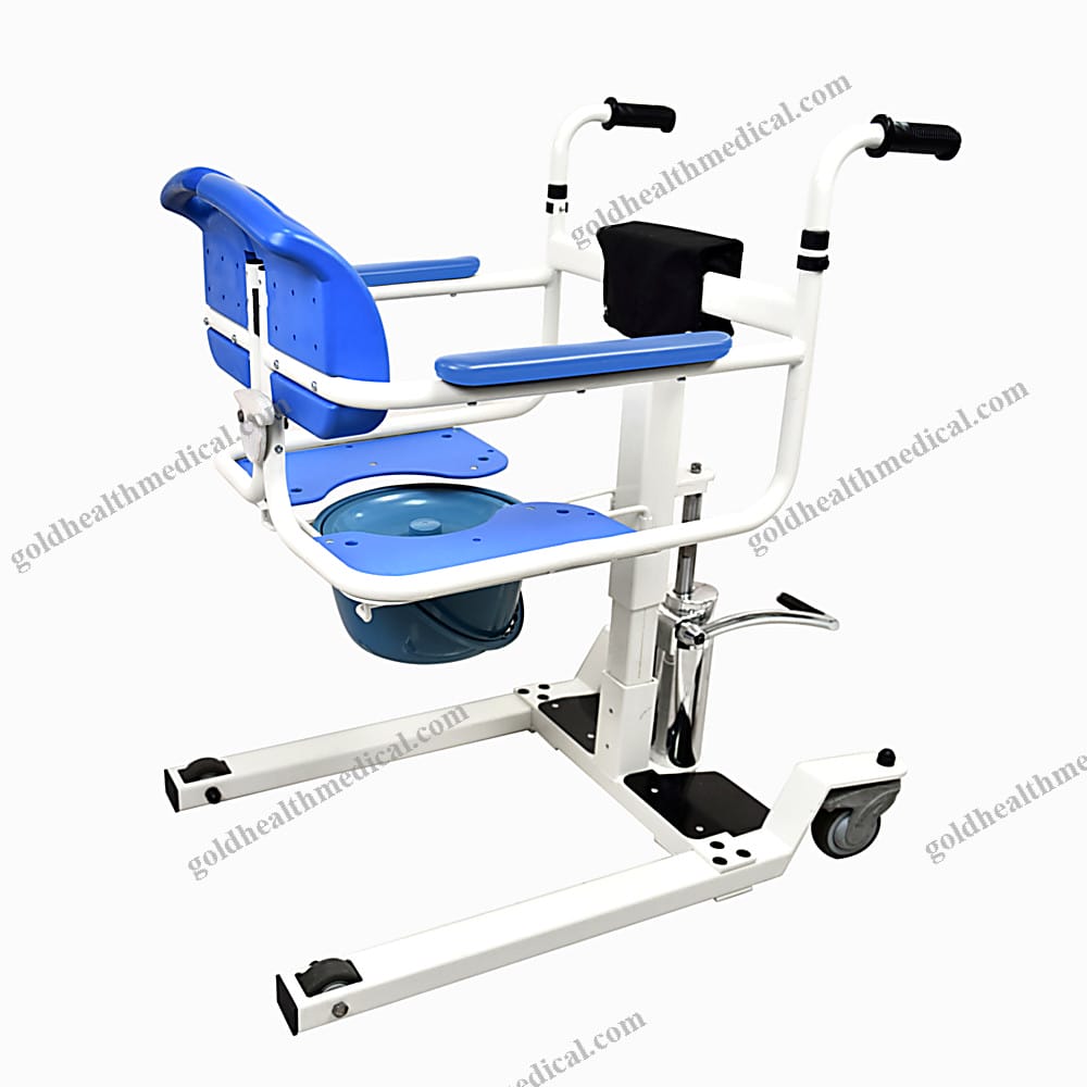 1601195358083_1 Foldable Patient Transfer Chair Lift for Elderly Disabled - Image 1