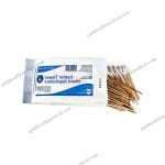 6 Sterile Cotton Swabs with Wooden Applicator  Iod