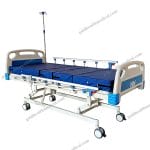 Advanced 3Function Electric Medical Bed with Mattress for Patient Care