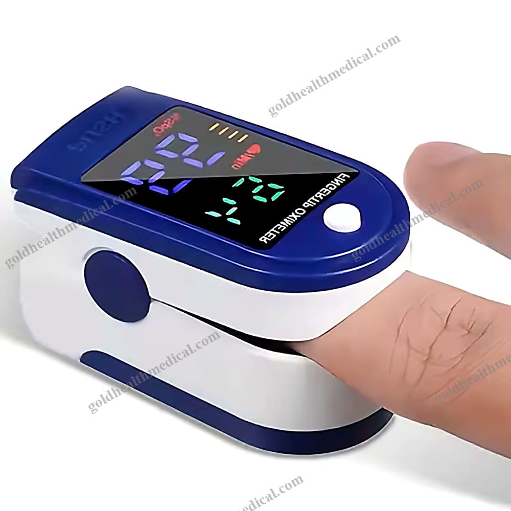 Portable Pediatric Finger Pulse Oximeter Monitor Sensor