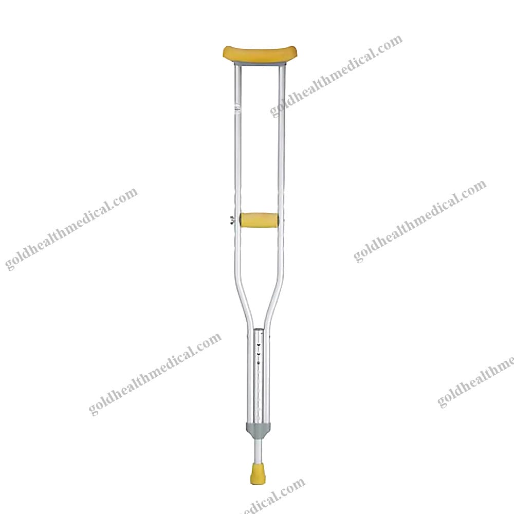 Adjustable Aluminum Alloy Underarm Crutches with Tools