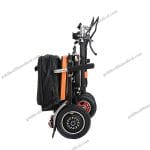 SuperHandy LiteFold 4Wheel Mobility Scooter with Removable