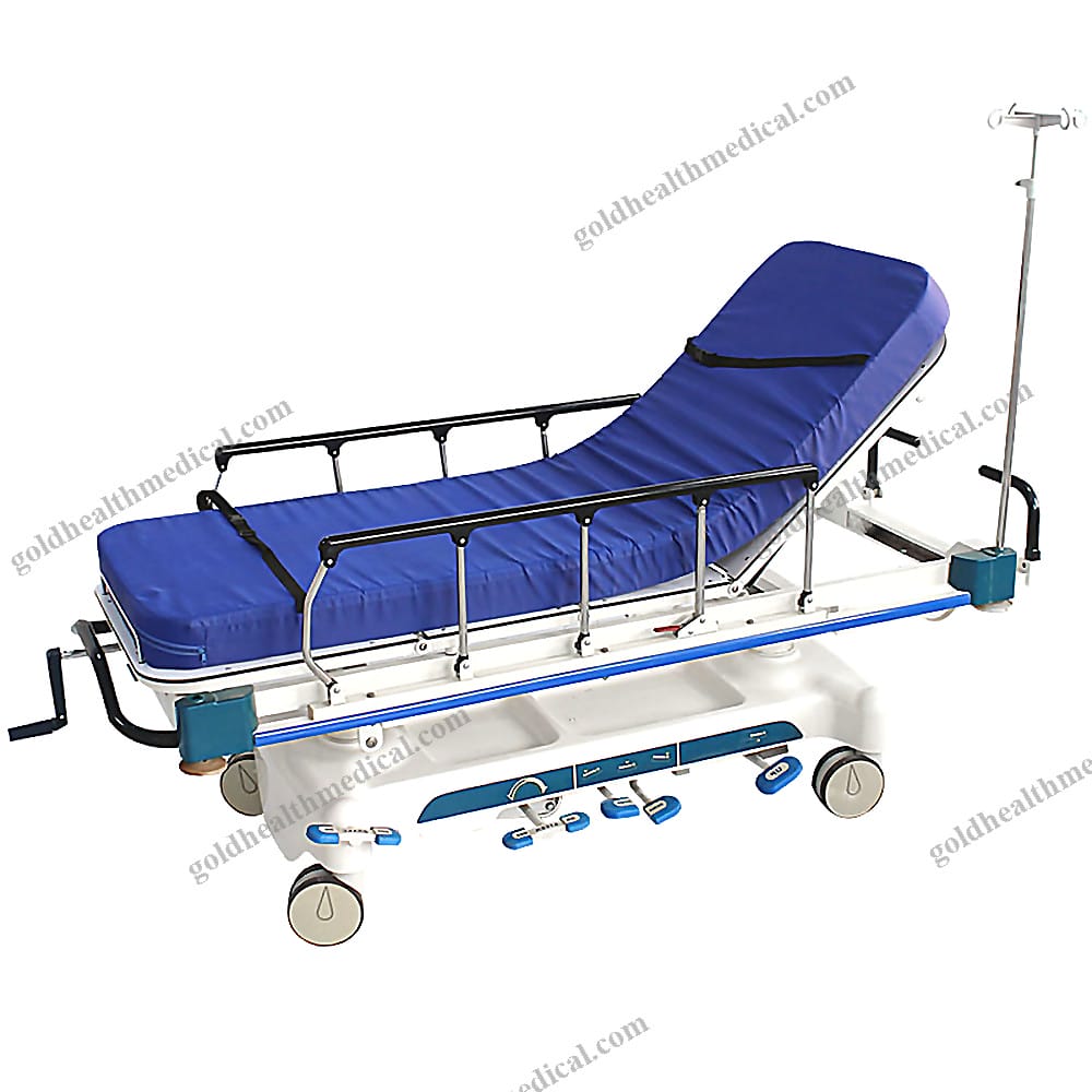 Multifunctional Hydraulic Hospital Stretcher Bed