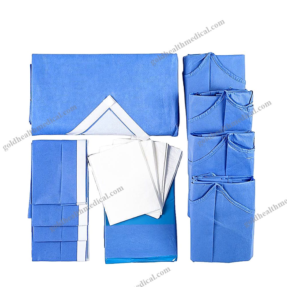 Universal Split Pack Surgical Drape Bag