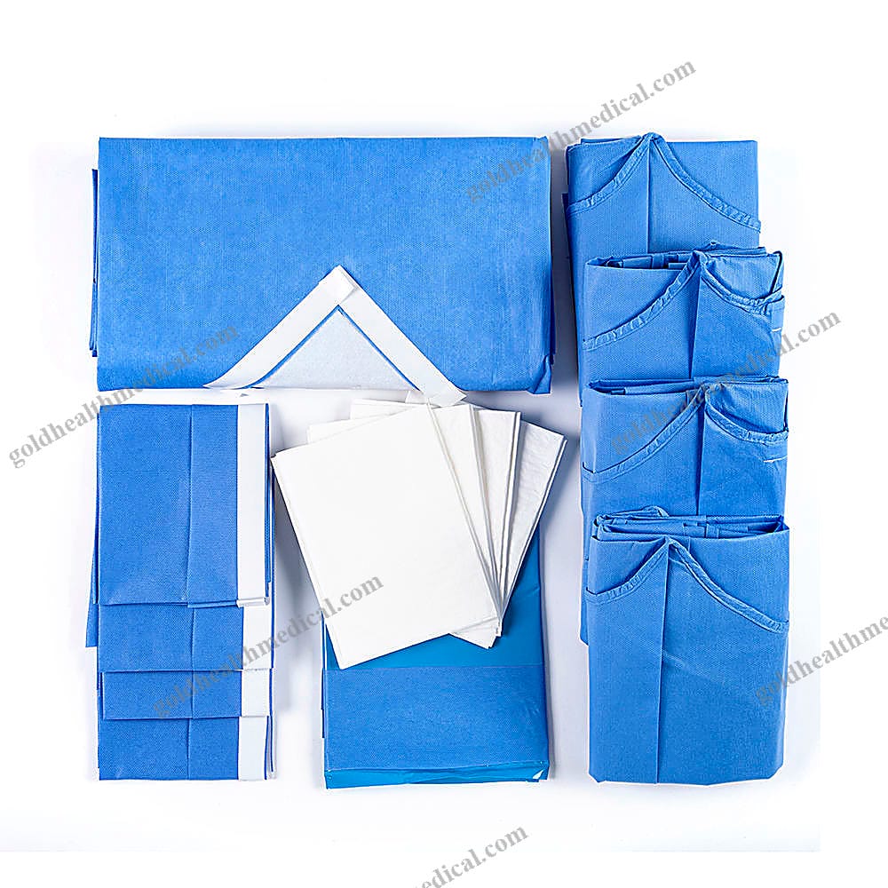 Cesarean Drape with Fluid Pouch