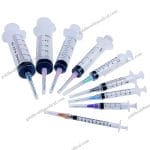 Medical Disposable Syringe with Sterile Luer Lock Needle