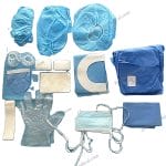 Sterile Dental Implant Surgical Kit with Disposable Drapes
