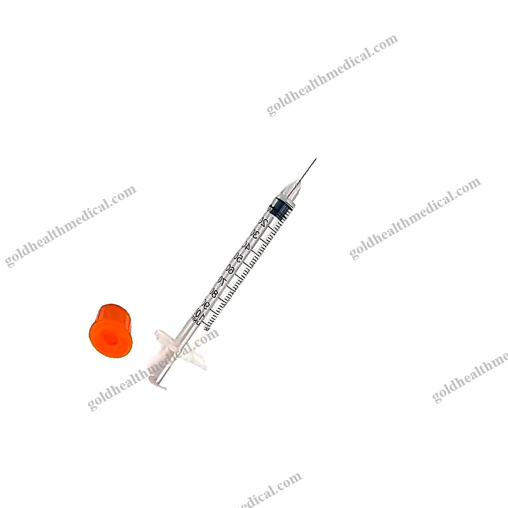 Medical Diabetic Needles Disposable EO Gas Sterile PP Insulin Sy