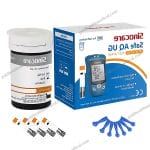 Sinocare AQ UG Uric Acid Test Kit with 50