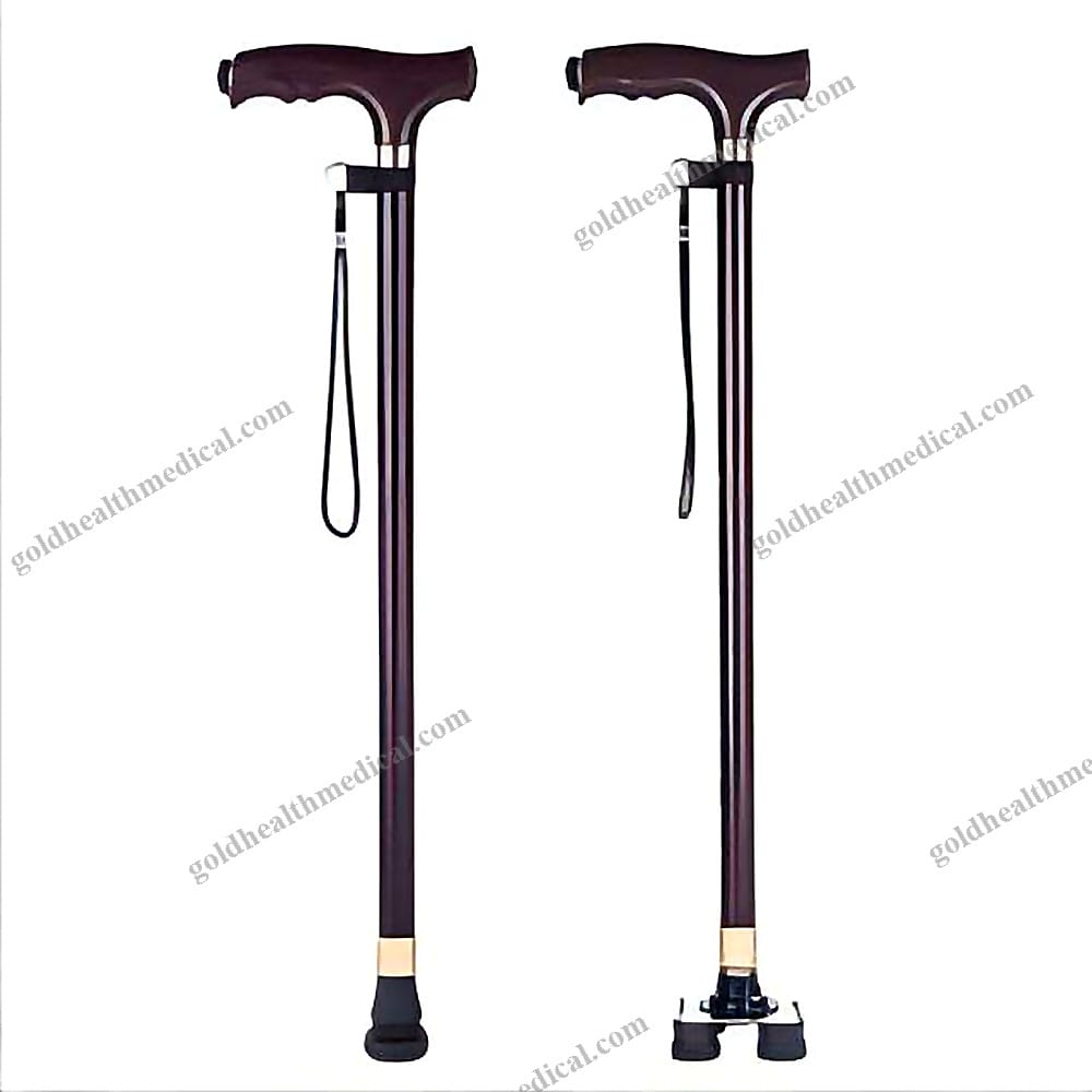 Retractable Aluminium Walking Stick for Elderly