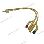 SiliconeCoated Latex Foley Catheter
