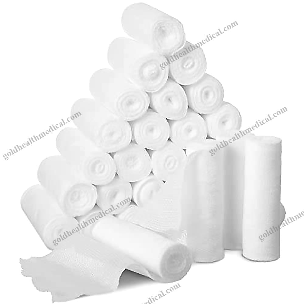 Sterile Elastic Cotton Gauze Roll Individually Packaged W