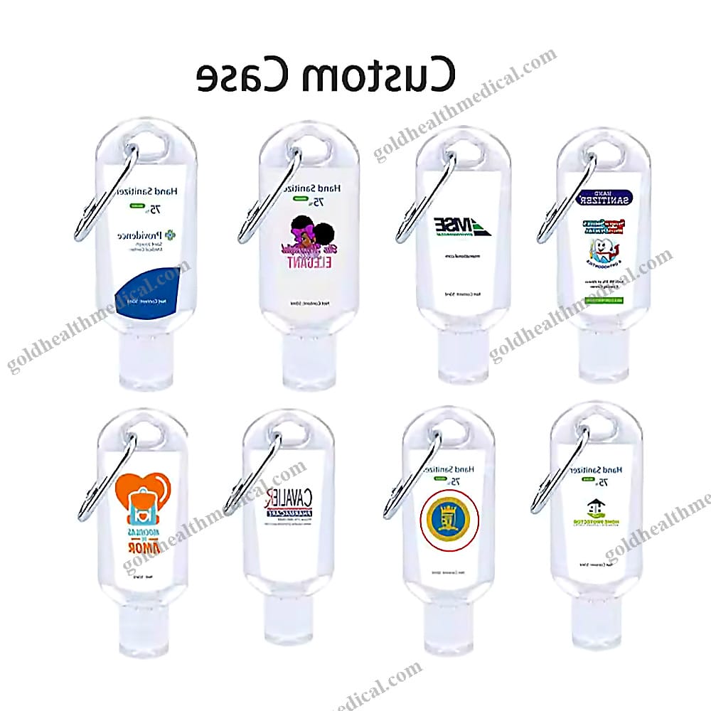 Custom Organic Hand Sanitizing Gel With Fragrance Aromas