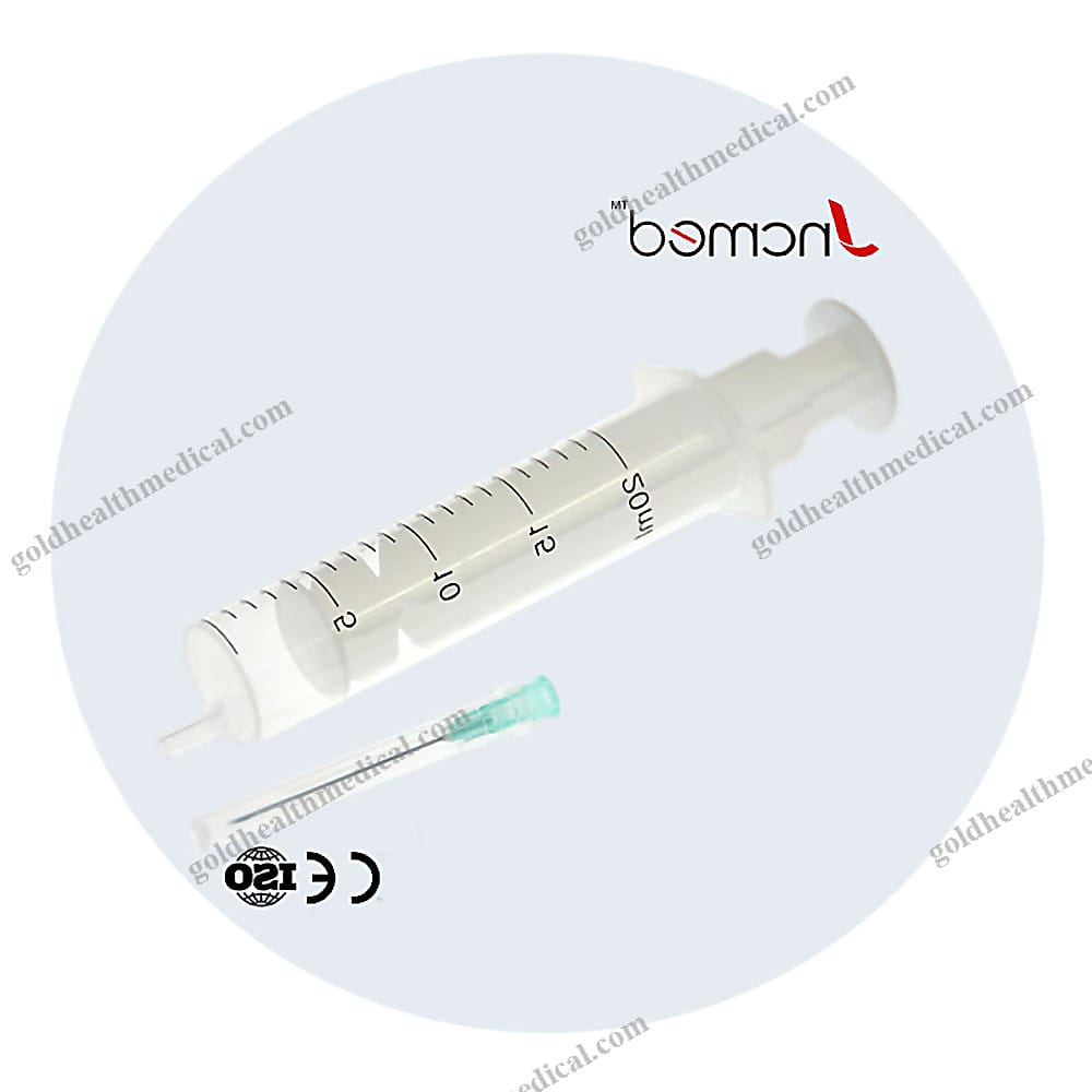 JNCMED Safety Syringe SingleUse Sterile Ret