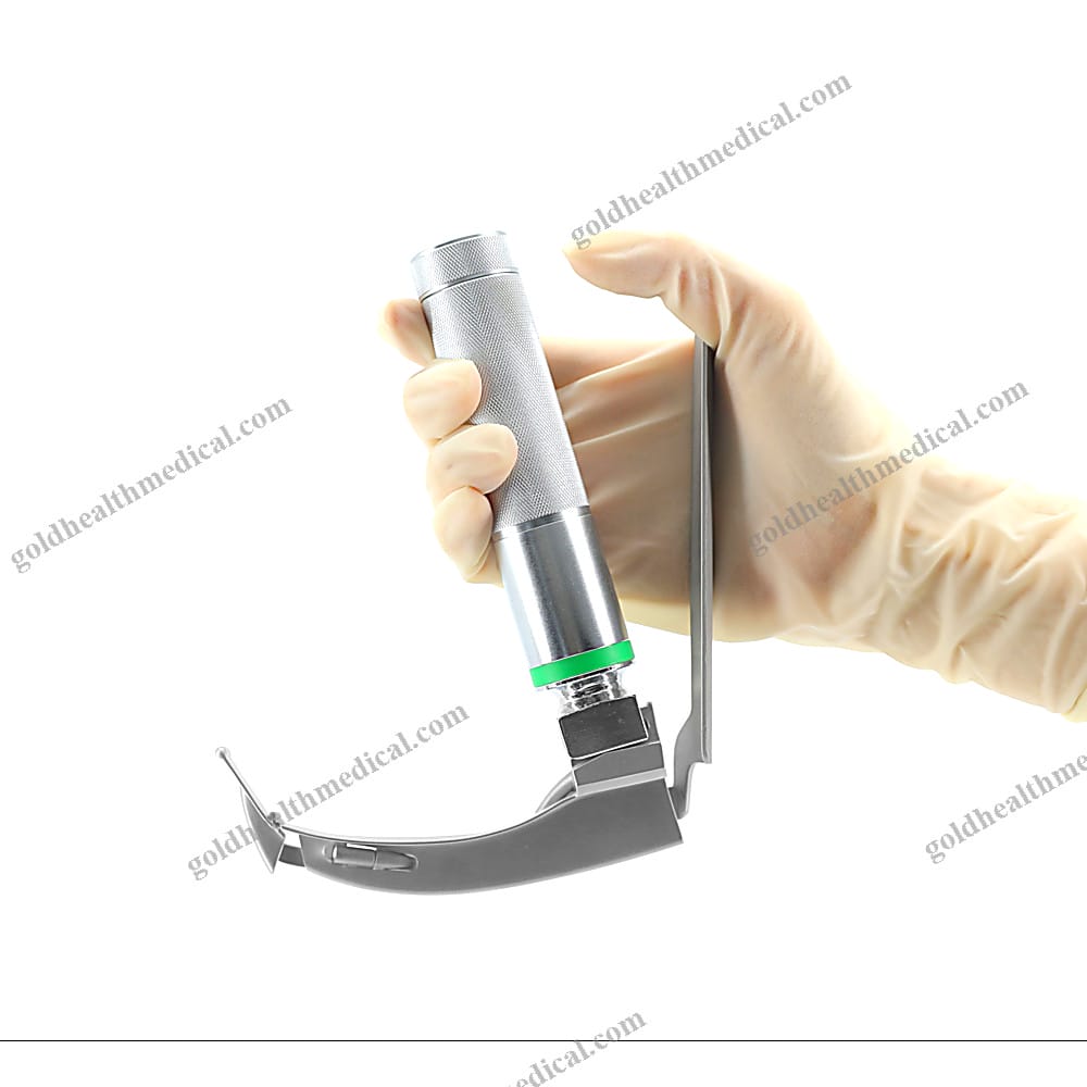 Portable HighQuality Fiber Optic Laryngoscope Set