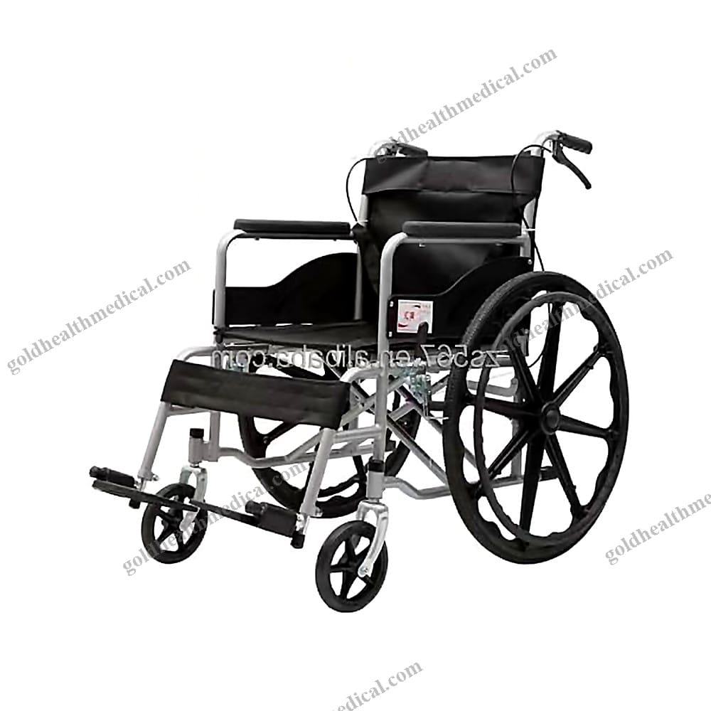 Lightweight Foldable Manual Wheelchair for Disabled Users