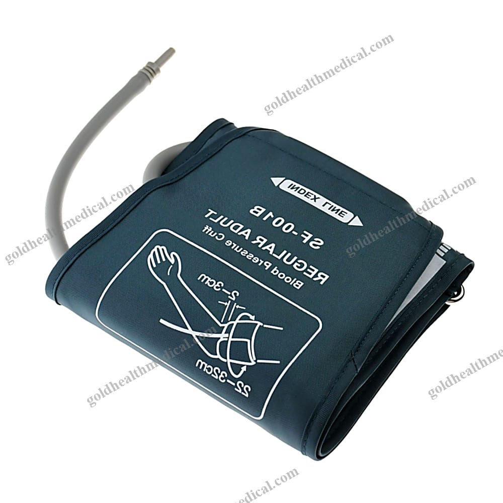 Adult Reusable NIBP Blood Pressure Cuff with Single Tube