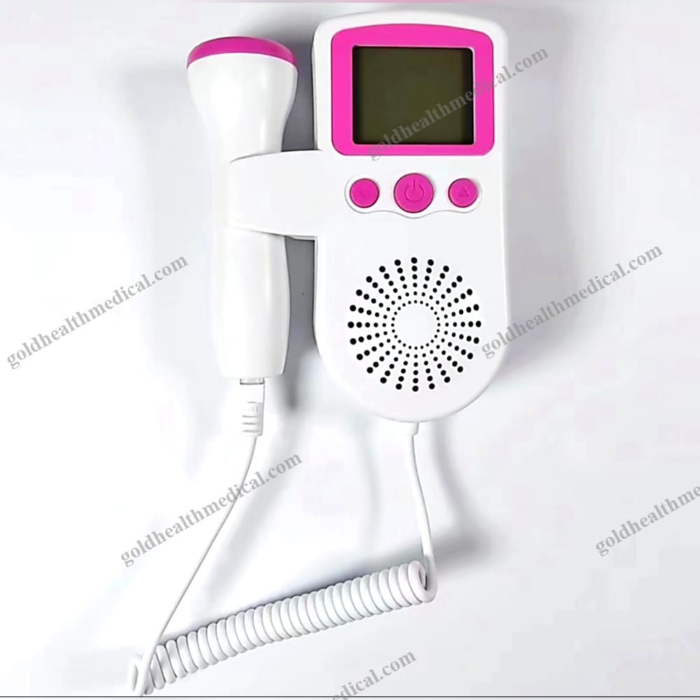 Digital LCD Fetal Doppler Monitor with Precise Probe Portable Ultrasound P