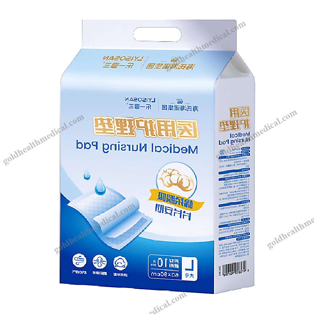 Absorbent Disposable Medical Underpad for Incontinence Care