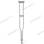 Tall Adult Aluminum Crutch with PushButton Adjustment  Comfort Cushions