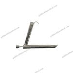 SUODE Manual Steel Laryngoscope with Side View Optic Lens for