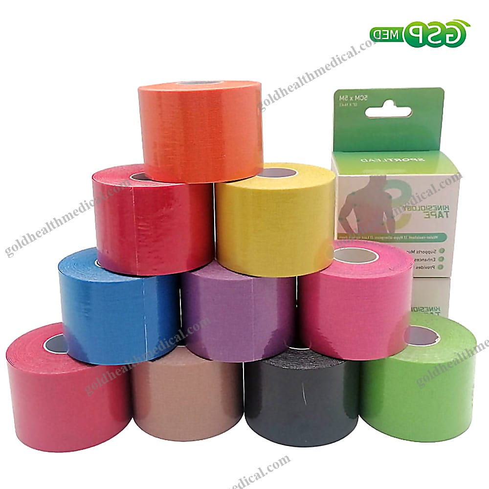 5cm x 5m Kinesiology Tape SkinFriendly Cotton Sports