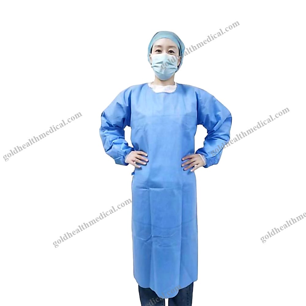 Medical Disposable Isolation Gown Nonwoven Surgical Protective Clothing