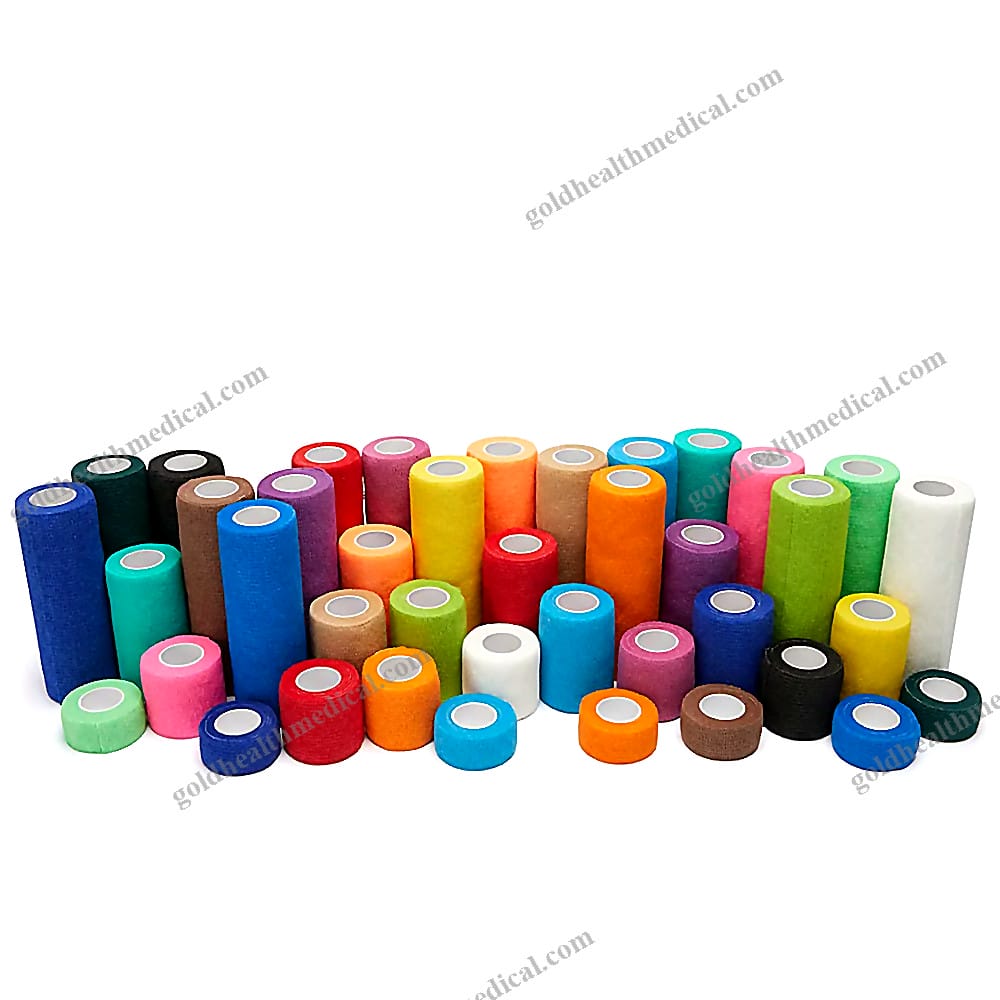 Cohesive Elastic Bandage NonWoven Adhesive Tape