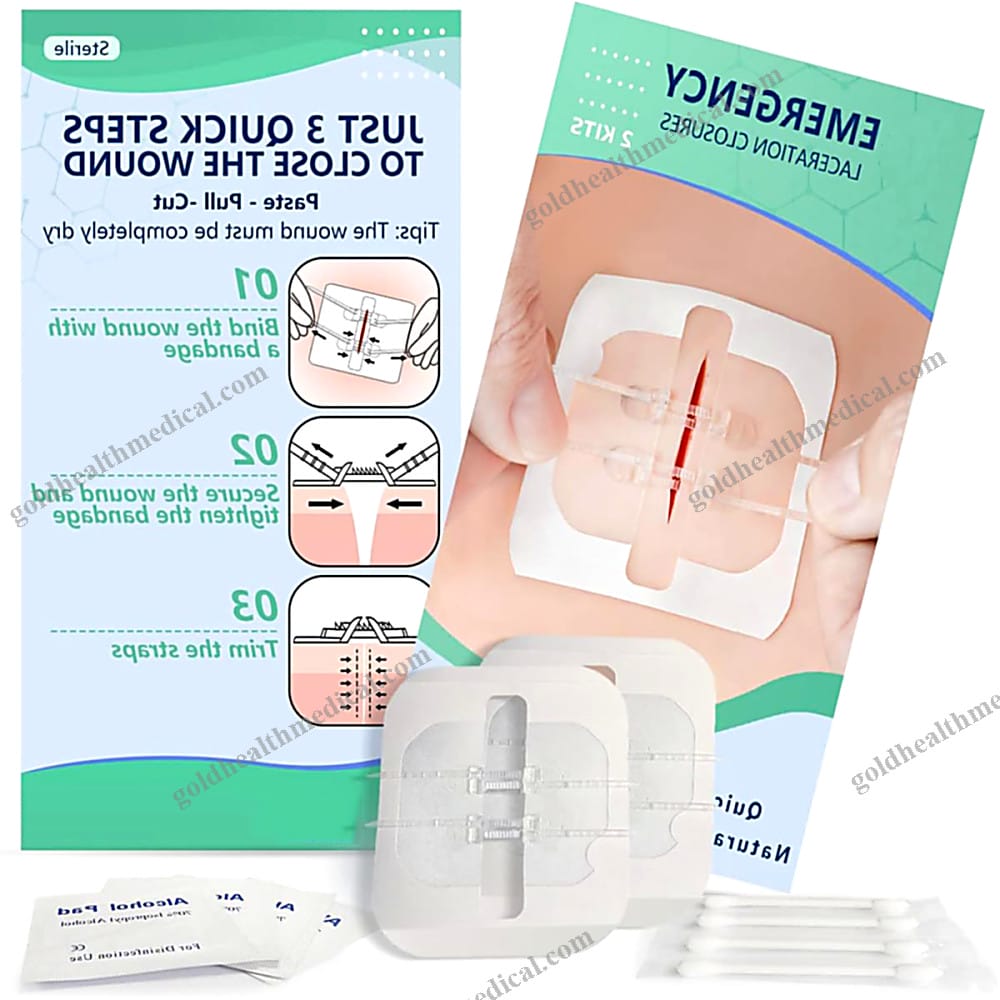 Zip Stitch Wound Closure Device 2 Pieces